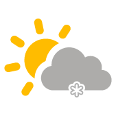 Passages nuageux accompagnÃ©s de grÃ©sil